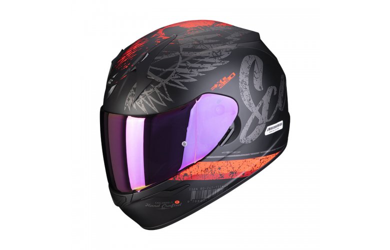 ΚΡΑΝΟΣ SCORPION EXO 390 IGHOST MAT BLACK SILVER