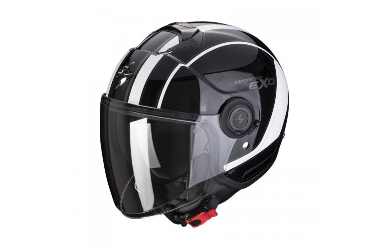 ΚΡΑΝΟΣ SCORPION EXO CITY SCOOT METAL BLACK WHITE