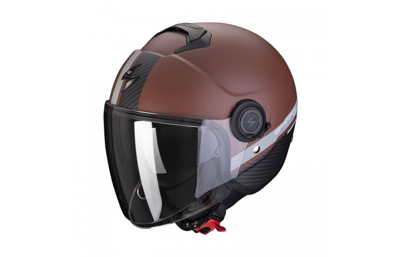 ΚΡΑΝΟΣ SCORPION EXO CITY STRADA MAT BROWN BLACK