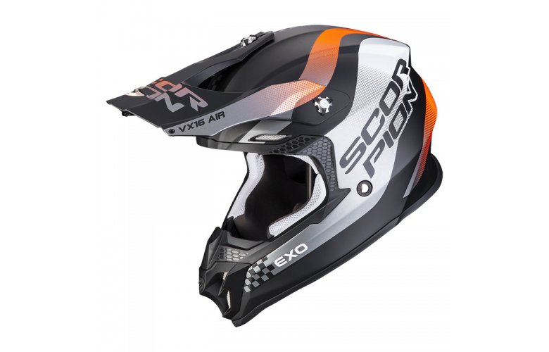 ΚΡΑΝΟΣ SCORPION VX 16 AIR SOUL MAT BLACK ORANGE