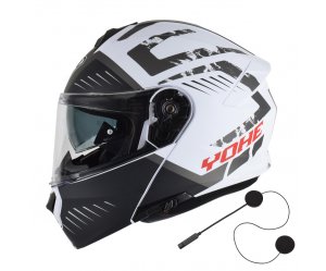 ΚΡΑΝΟΣ YOHE 935 SV G24 WHITE / BLACK / GREY MATT ΜΕ BLUETOOTH