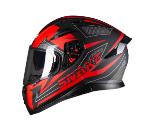 Κράνος Pilot Snake κόκκινο MATT