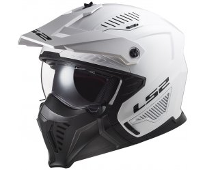 ΚΡΑΝΟΣ LS2 DRIFTER OF606 SOLID WHITE