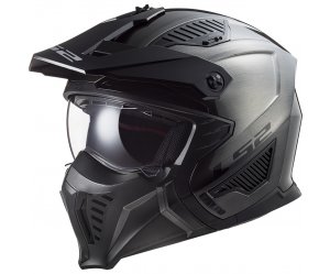 ΚΡΑΝΟΣ LS2 DRIFTER OF606 JEANS TITANIUM