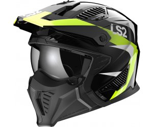 ΚΡΑΝΟΣ LS2 DRIFTER OF606 TRIALITY H-V YELLOW