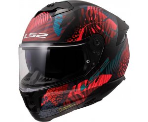 ΚΡΑΝΟΣ LS2 STREAM II FF808 JUNGLE MATT BLACK PINK BLUE