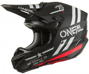 ΚΡΑΝΟΣ ONEAL 5SRS SQUADRON V.22 BLACK / GREY