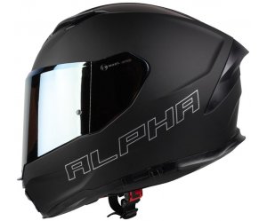 ΚΡΑΝΟΣ PILOT ALPHA SV ECE 22.06 MATT BLACK + EXTRA ΖΕΛΑΤΙΝΑ GOLD ΙΡΙΔΙΟΥ