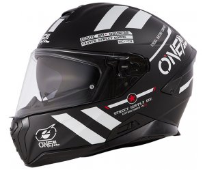 ΚΡΑΝΟΣ ONEAL CHALLENGER WARHAWK V.24 (ECE 22.06) BLACK / WHITE / RED