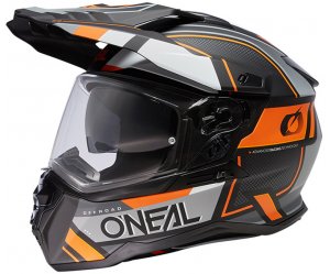 ΚΡΑΝΟΣ ONEAL DSRS SQUARE V.24 (ECE 22.06) BLACK / GREY / ORANGE