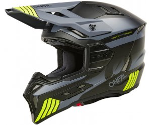 ΚΡΑΝΟΣ ONEAL EX-SRS HITCH V.24 ECE 22.06 BLACK / GREY / NEON YELLOW