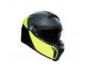 ΚΡΑΝΟΣ AGV TOURMODULAR ECE2206 MULTI - BALANCE MATT BLACK / YELLOW FLUO / GREY