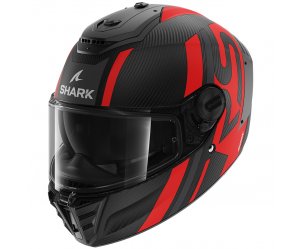 Κράνος Shark Spartan RS Carbon Shawn Mat Μαύρο/Κόκκινο