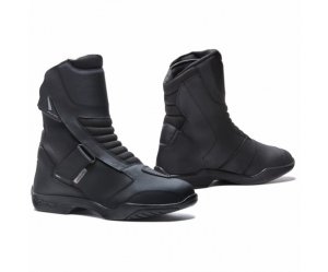 Μποτάκι Forma Rival δέρμα μαύρo