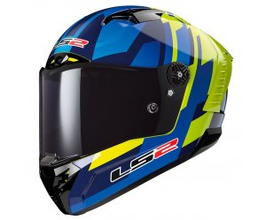 ΚΡΑΝΟΣ LS2 FF 805 THUNDER CARBON GAS BLUE H-V YELLOW