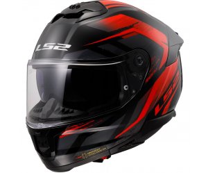 ΚΡΑΝΟΣ LS2 STREAM II FF808 FURY BLACK/RED