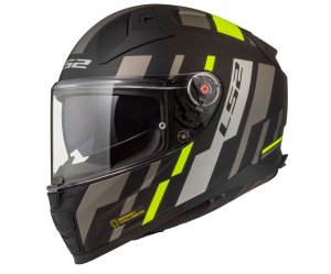 ΚΡΑΝΟΣ LS2 FF811 VECTOR II TRON MATT BLACK H-V YELLOW