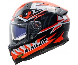 ΚΡΑΝΟΣ LS2 FF811 VECTOR II BUNTRI GLOSS BLACK/RED