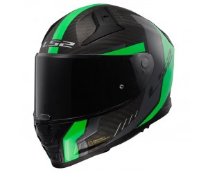 ΚΡΑΝΟΣ LS2 FF811 VECTOR II CARBON GRID MATT FLUO GREEN