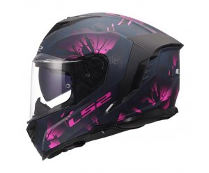 ΚΡΑΝΟΣ LS2 FF818 STORM III BURST BLACK/PINK