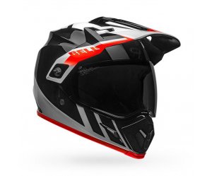 Κράνος Bell MX-9 Adventure Mips Dash μαύρο/άσπρο/πορτοκαλί