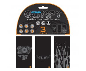 Μπαντάνες Oxford Comfy Comfy HD Graphics σετ 3 τεμ