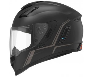 ΚΡΑΝΟΣ SENA STRYKER FIBER BT® 5+MESH SOUND BY HARMAN KARDON MATT BLACK