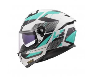 ΚΡΑΝΟΣ LS2 STREAM II FF808 ROAD CYAN LIGHT GREY