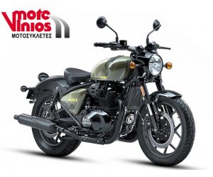 ROYAL ENFIELD SHOTGUN 650 GREEN DRILL