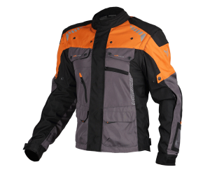 Μπουφάν Μηχανής Nordcode X-Cross Γκρι/Πορτοκαλί