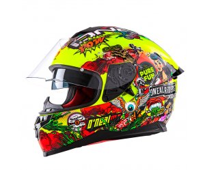 Κράνος Oneal Challenger Crank neon κίτρινο