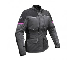 Nordcode Μπουφάν Μηχανής Senegal Γυναικείο Χειμερινό γκρι/μαύρο