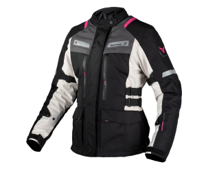 Μπουφάν Μηχανής Γυναικείο Nordcode Rhyno EN 17092 Μαύρο/Light Γκρι