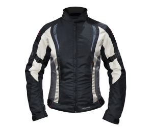 Μπουφάν Μηχανής Γυναικείο Nordcode Amazon Μαύρο-Γκρι