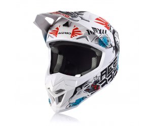 Κράνος Acerbis Profile 4.0 22821.034 Ασπρο/Μπλε/Κόκκινο