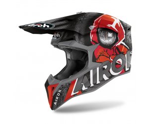 Κράνος Airoh Wraap Alien Κόκκινο Ματ