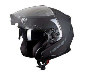 Κράνος Pilot Hermes SV mat μαύρο