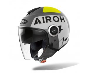 Κράνος Airoh Helios Up γκρι ματ
