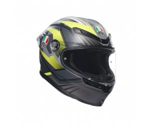 Κράνος AGV K6S E2206 Excite  Grey Fluo Yellow