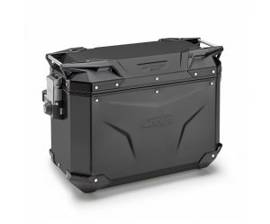 Βαλίτσα πλαϊνή Δεξιά 48 λίτρα OBKE48BR trekker monokey μαύρη αλουμίνιο χωρίς πιάστρα GIVI