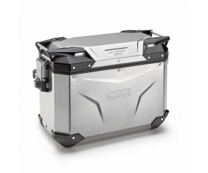 Βαλίτσα πλαϊνή Δεξιά 48 λίτρα OBKE48AR trekker monokey αλουμίνιο χωρίς πιάστρα GIVI