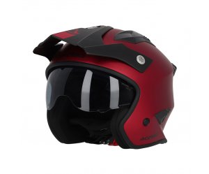 Κράνος Acerbis Jet Aria Metallic ECE 22.06 25937.110 κόκκινο