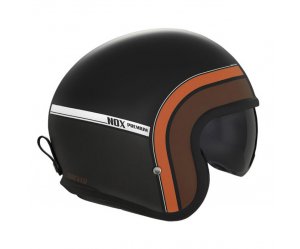 Kράνος Nox Next Traker μαύρο/πορτοκαλί ματ