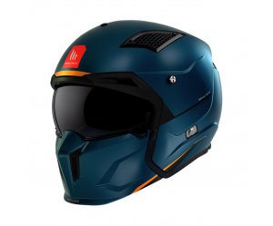 Κράνος MT Streetfighter SV S ECE 22.06 A7 μπλε ματ MTH000KRA488