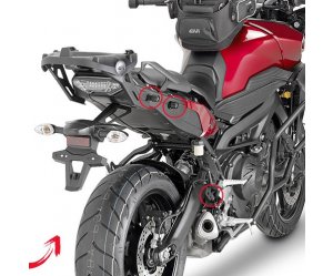 Βάσεις πλαϊνών βαλιτσών PLXR2122 MT-09 TRACER'15 Yamaha GIVI