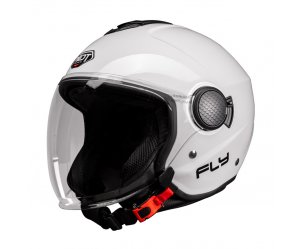 Κράνος Pilot Fly SV ECE 22.06 άσπρο gloss