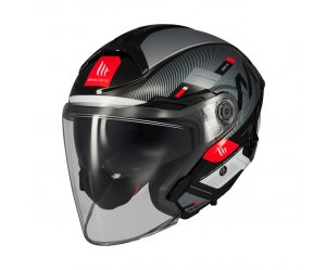 Κράνος MT Cosmo SV S ECE22.06 Silence μαύρο/γκρι gloss B2