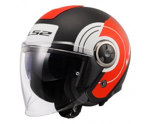 ΚΡΑΝΟΣ LS2 OF620 CLASSY DISKO BLACK RED WHITE