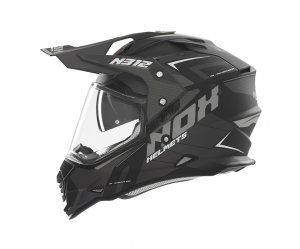 Κράνος ADV Nox N312 Vapor ECE 22.06 τιτάνιο/μαύρο ματ