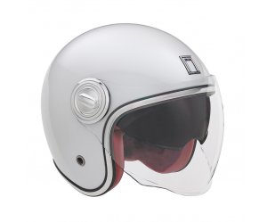 Κράνος Nox Heritage ECE 22.06 pearl άσπρο